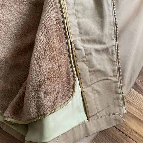 Vintage London Fog Tan Barn Coat Jacket Size XL - Picture 4 of 9